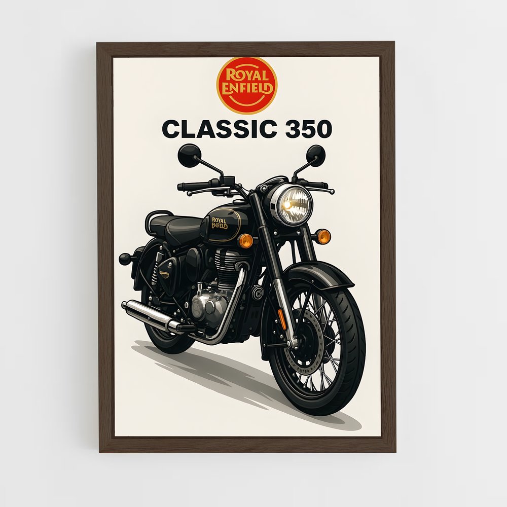 Poster Black Rebel – affiche Royal Enfield (vue 5)